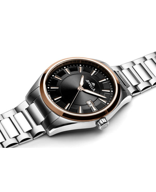 Ceas Appella, L70016.R1R6Q, 42 mm, silver - rose gold