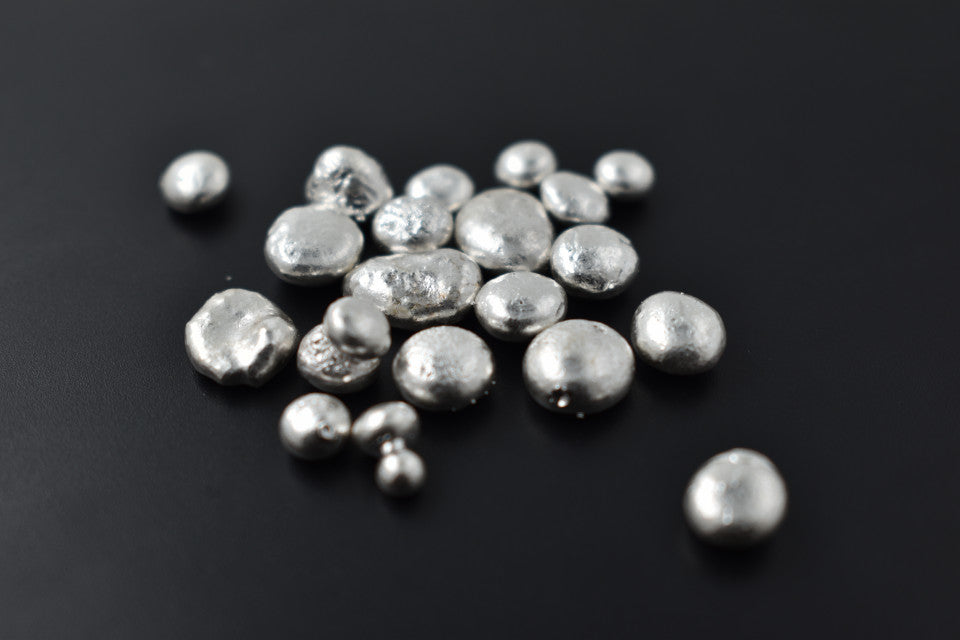 Fine silver grains purity 99.9%